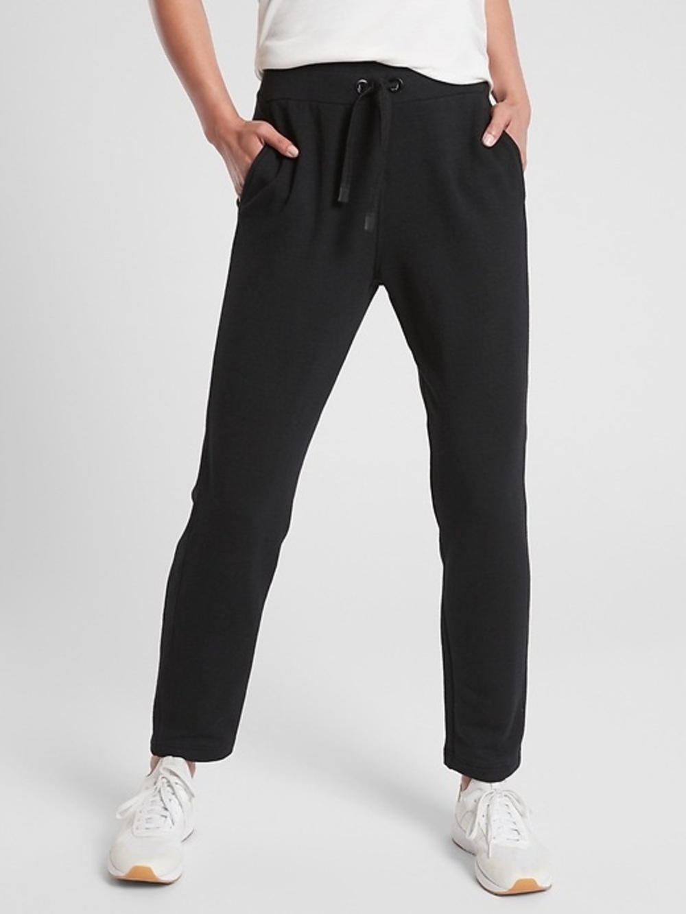 Athleta Post Om Jogger Pant Black X-Small Athleisure Loungewear